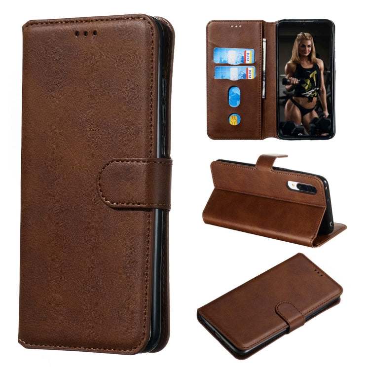 For Xiaomi Mi CC9 / Mi A3 Lite Classic Calf Texture Horizontal Flip PU Leather Case, with Holder & Card Slots & Wallet
