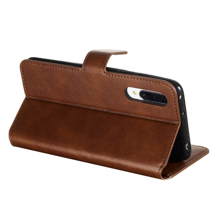 For Xiaomi Mi CC9 / Mi A3 Lite Classic Calf Texture Horizontal Flip PU Leather Case, with Holder & Card Slots & Wallet