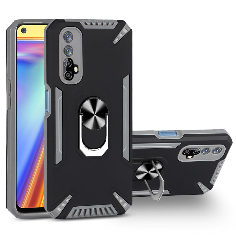 For Realme 7 PC + TPU Protective Case with 360 Degrees Rotatable Ring Holder