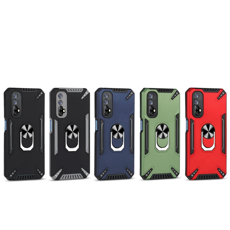 For Realme 7 PC + TPU Protective Case with 360 Degrees Rotatable Ring Holder