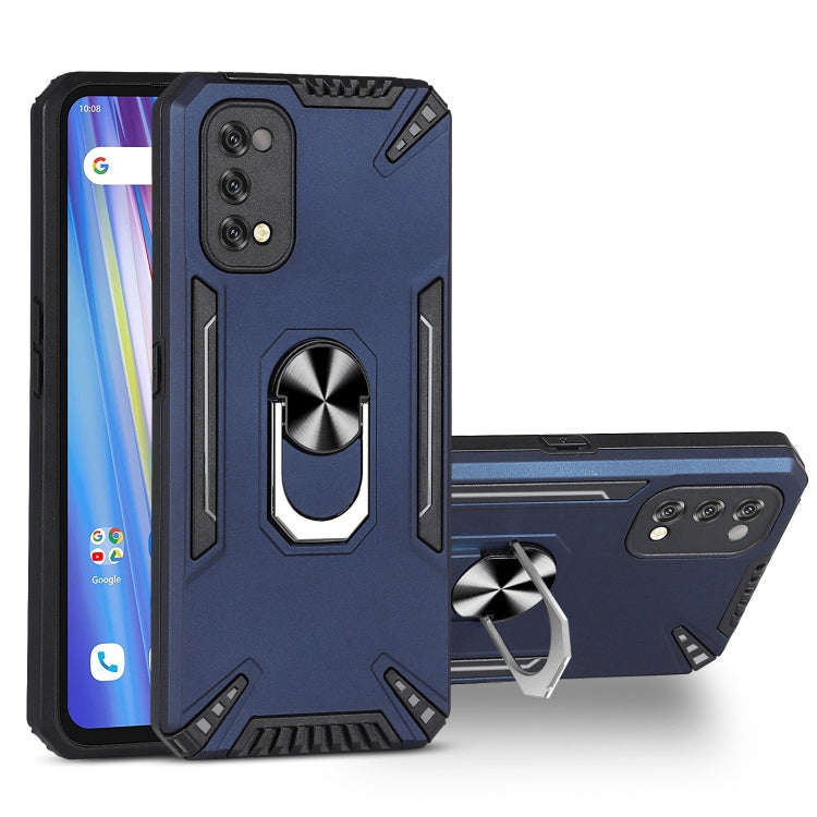 For Realme 7 Pro PC + TPU Protective Case with 360 Degrees Rotatable Ring Holder