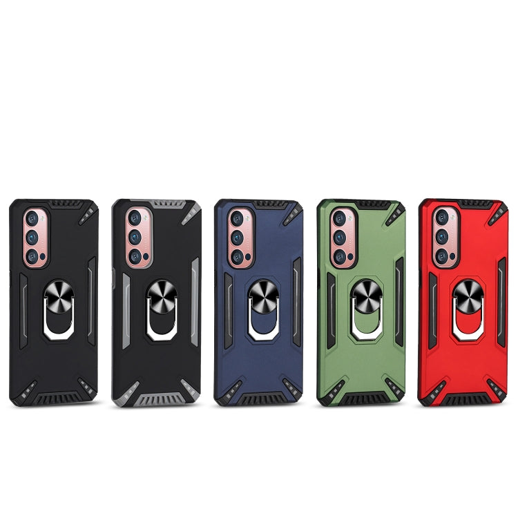 For OPPO Reno4 Pro PC + TPU Protective Case with 360 Degrees Rotatable Ring Holder