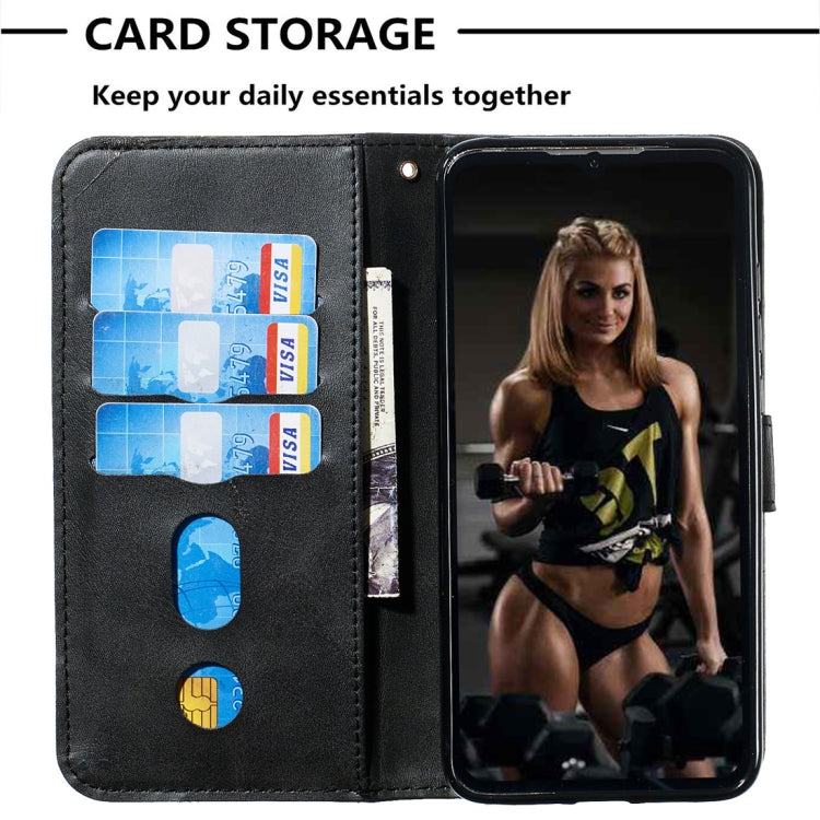 For Xiaomi Mi CC9e / Mi A3 Fashion Calf Texture Zipper Horizontal Flip PU Leather Case, with Holder & Card Slots & Wallet