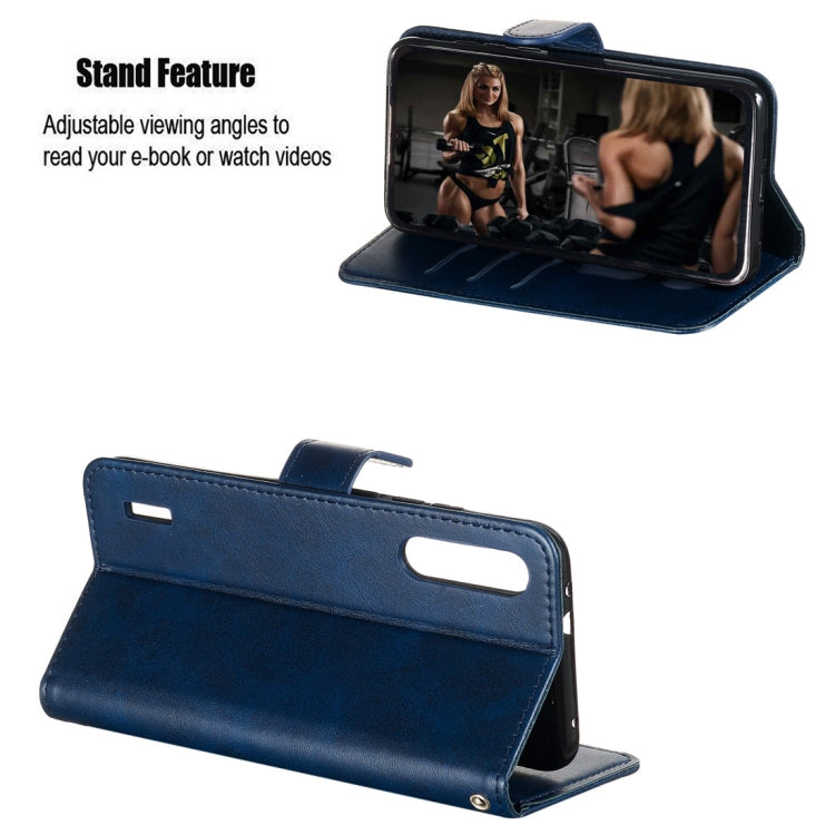 For Xiaomi Mi CC9e / Mi A3 Fashion Calf Texture Zipper Horizontal Flip PU Leather Case, with Holder & Card Slots & Wallet