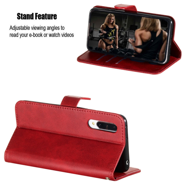 For Xiaomi Mi CC9 / Mi A3 Lite Fashion Calf Texture Zipper Horizontal Flip PU Leather Case, with Holder & Card Slots & Wallet