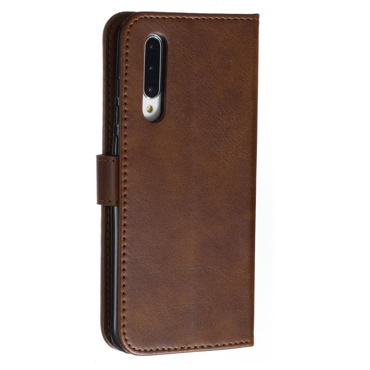 For Xiaomi Mi CC9 / Mi A3 Lite Fashion Calf Texture Zipper Horizontal Flip PU Leather Case, with Holder & Card Slots & Wallet