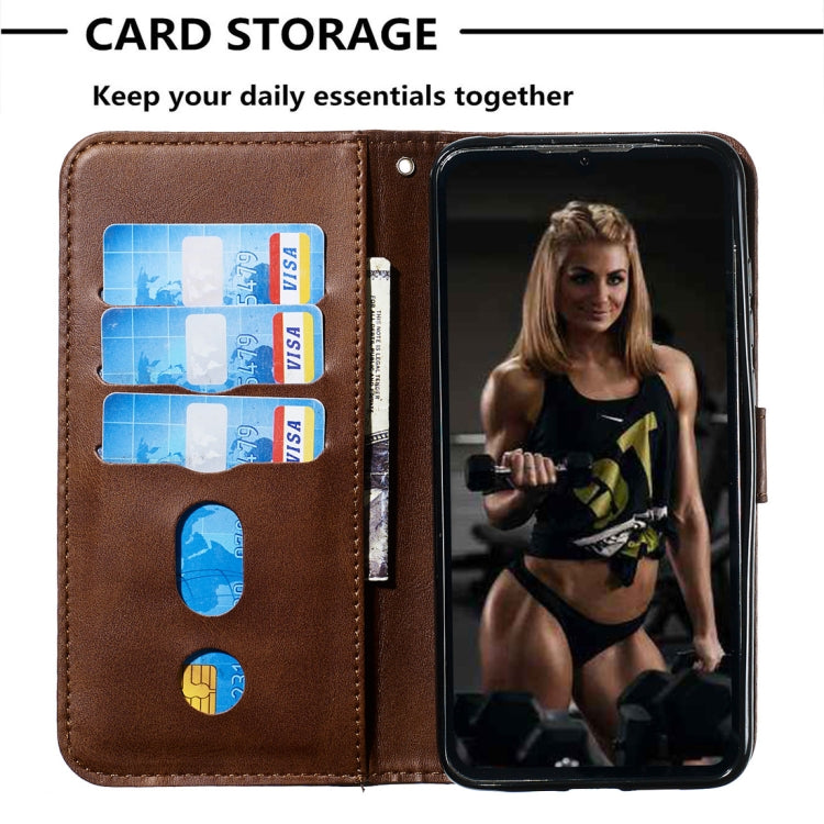 For Xiaomi Mi CC9 / Mi A3 Lite Fashion Calf Texture Zipper Horizontal Flip PU Leather Case, with Holder & Card Slots & Wallet