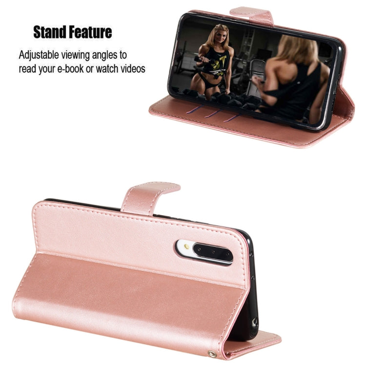 For Xiaomi Mi CC9 / Mi A3 Lite Fashion Calf Texture Zipper Horizontal Flip PU Leather Case, with Holder & Card Slots & Wallet