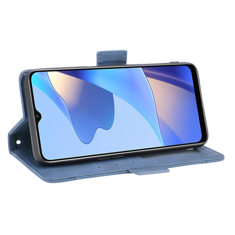 For OPPO A16 Skin Feel Calf Pattern Horizontal Flip Leather Case with Holder & Card Slots & Photo Frame