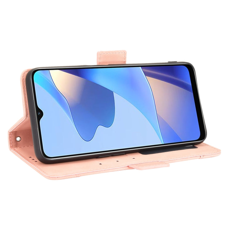 For OPPO A16 Skin Feel Calf Pattern Horizontal Flip Leather Case with Holder & Card Slots & Photo Frame