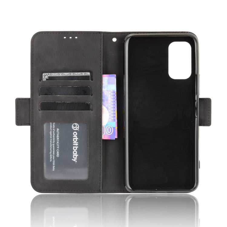 For Xiaomi Redmi Note 10 JP Version Skin Feel Calf Pattern Horizontal Flip Leather Case with Holder & Card Slots & Photo Frame