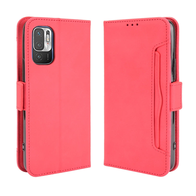 For Xiaomi Redmi Note 10 JP Version Skin Feel Calf Pattern Horizontal Flip Leather Case with Holder & Card Slots & Photo Frame