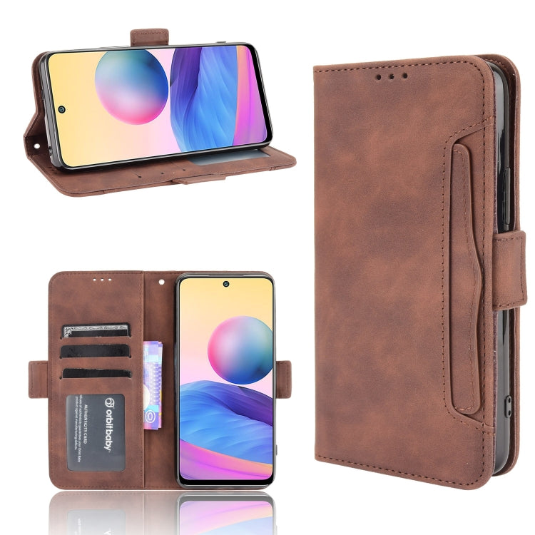For Xiaomi Redmi Note 10 JP Version Skin Feel Calf Pattern Horizontal Flip Leather Case with Holder & Card Slots & Photo Frame