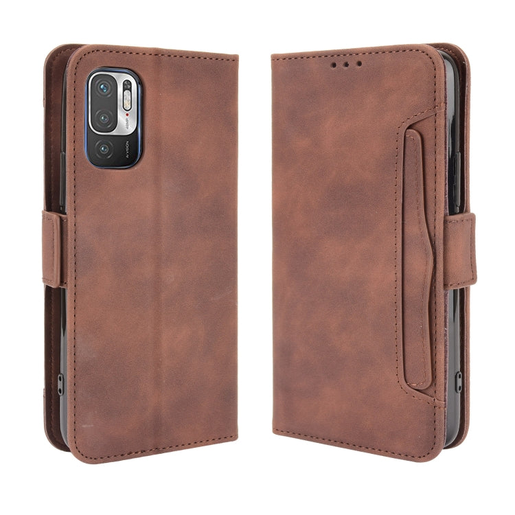For Xiaomi Redmi Note 10 JP Version Skin Feel Calf Pattern Horizontal Flip Leather Case with Holder & Card Slots & Photo Frame
