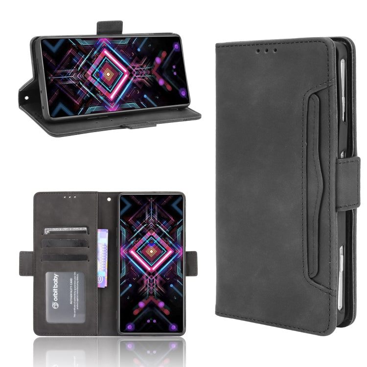 For Xiaomi Poco F3 GT/Redmi K40 Gaming Skin Feel Calf Pattern Horizontal Flip Leather Case with Holder & Card Slots & Photo Frame