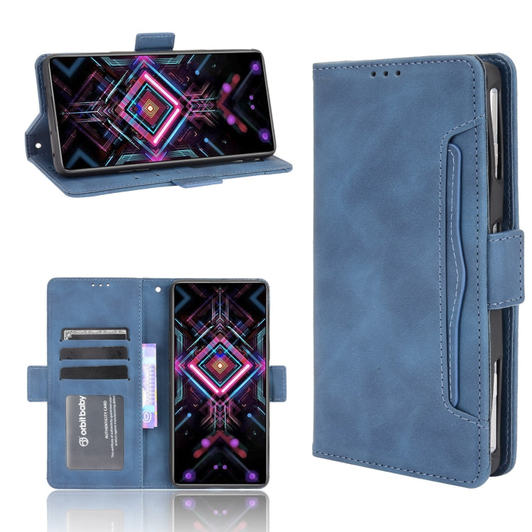 For Xiaomi Poco F3 GT/Redmi K40 Gaming Skin Feel Calf Pattern Horizontal Flip Leather Case with Holder & Card Slots & Photo Frame
