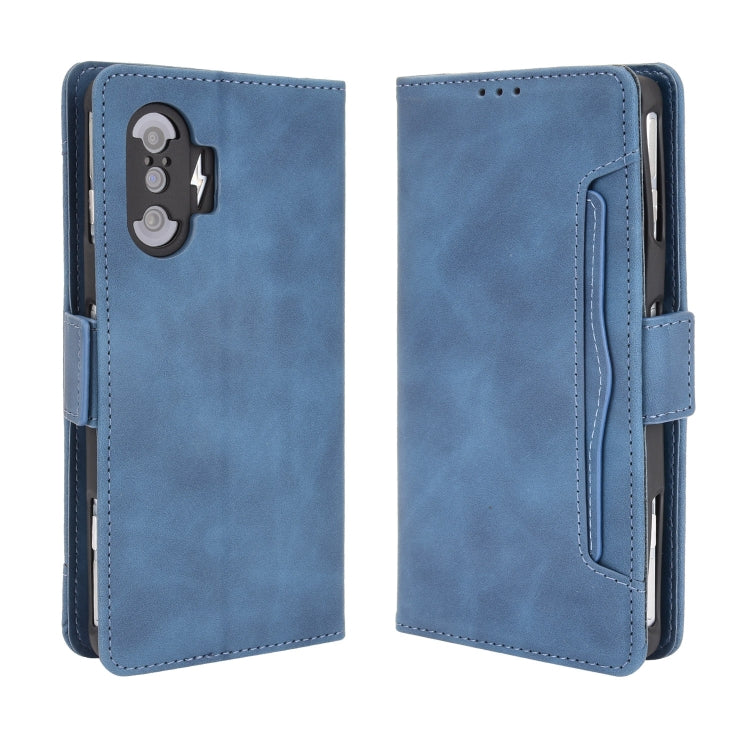 For Xiaomi Poco F3 GT/Redmi K40 Gaming Skin Feel Calf Pattern Horizontal Flip Leather Case with Holder & Card Slots & Photo Frame
