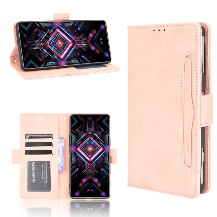 For Xiaomi Poco F3 GT/Redmi K40 Gaming Skin Feel Calf Pattern Horizontal Flip Leather Case with Holder & Card Slots & Photo Frame
