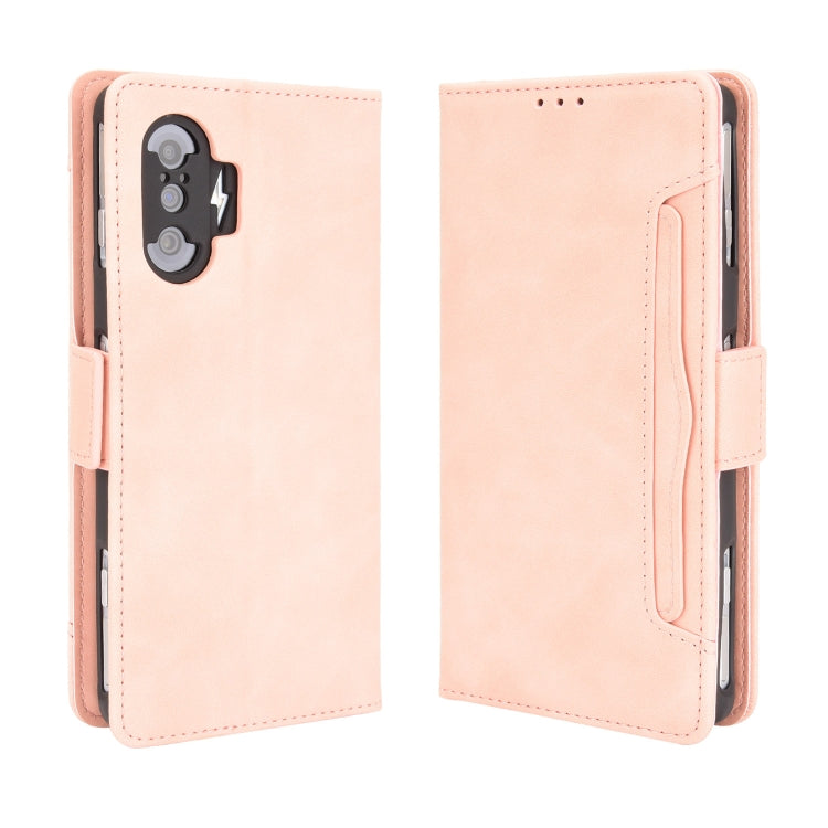 For Xiaomi Poco F3 GT/Redmi K40 Gaming Skin Feel Calf Pattern Horizontal Flip Leather Case with Holder & Card Slots & Photo Frame