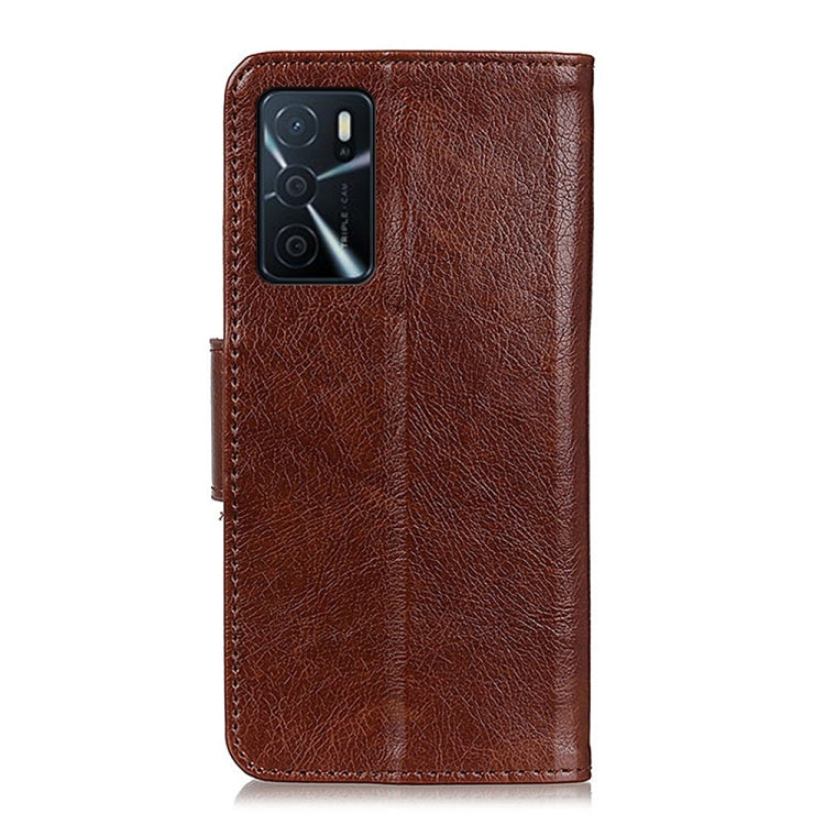 For OPPO A16 Nappa Texture Horizontal Flip Leather Case with Holder & Card Slots & Wallet