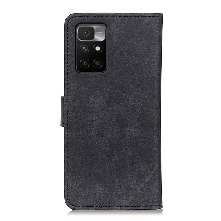 For Xiaomi Redmi 10 / Redmi Note 11 4G KHAZNEH Retro Texture PU + TPU Horizontal Flip Leather Case with Holder & Card Slots & Wallet