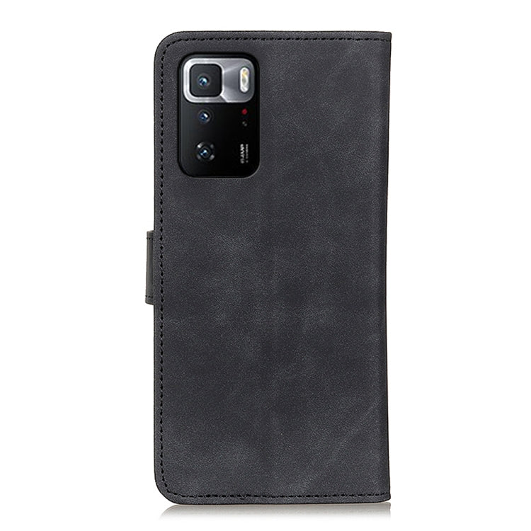 For Xiaomi Poco X3 GT KHAZNEH Retro Texture PU + TPU Horizontal Flip Leather Case with Holder & Card Slots & Wallet