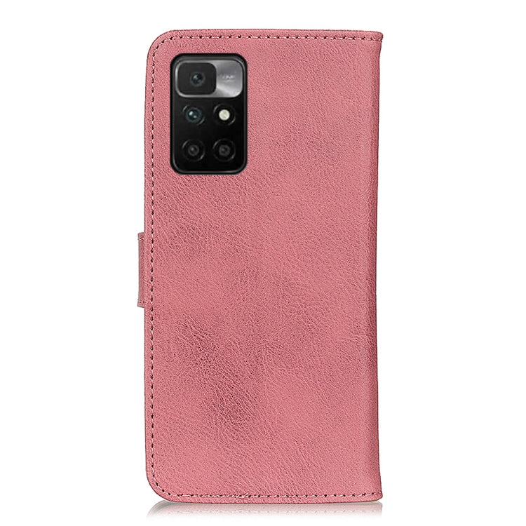 For Xiaomi Redmi 10 / Redmi Note 11 4G KHAZNEH Cowhide Texture Horizontal Flip Leather Case with Holder & Card Slots & Wallet