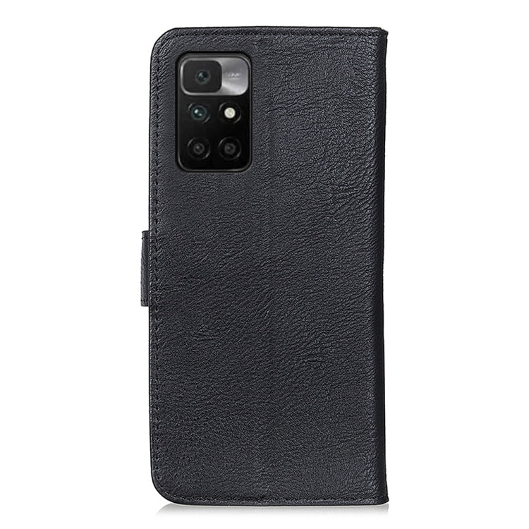 For Xiaomi Redmi 10 / Redmi Note 11 4G KHAZNEH Cowhide Texture Horizontal Flip Leather Case with Holder & Card Slots & Wallet