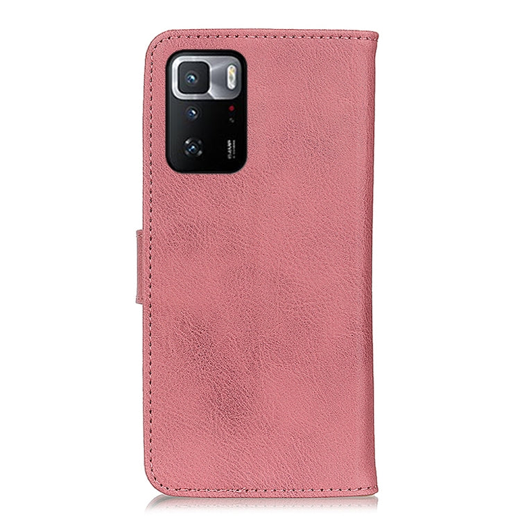 For Xiaomi Poco X3 GT KHAZNEH Cowhide Texture Horizontal Flip Leather Case with Holder & Card Slots & Wallet