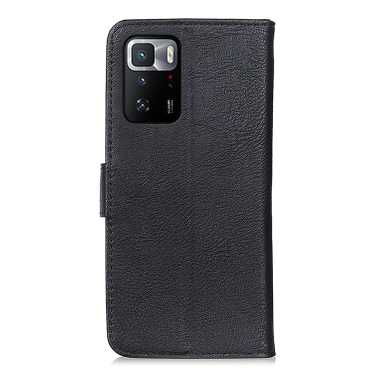 For Xiaomi Poco X3 GT KHAZNEH Cowhide Texture Horizontal Flip Leather Case with Holder & Card Slots & Wallet
