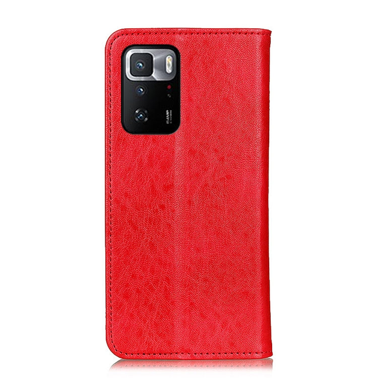 For Xiaomi Poco X3 GT Magnetic Crazy Horse Texture Horizontal Flip Leather Case with Holder & Card Slots & Wallet