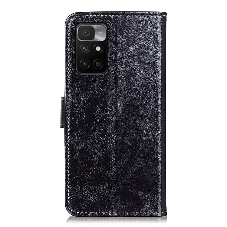 For Xiaomi Redmi 10 / Redmi Note 11 4G Retro Crazy Horse Texture Horizontal Flip Leather Case with Holder & Card Slots & Photo Frame & Wallet