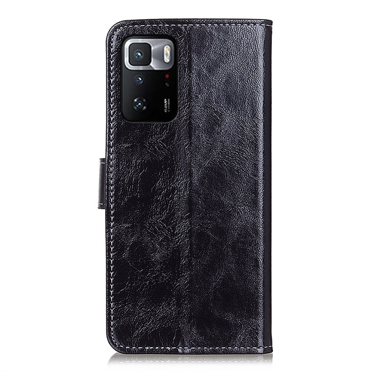 For Xiaomi Poco X3 GT Retro Crazy Horse Texture Horizontal Flip Leather Case with Holder & Card Slots & Photo Frame & Wallet