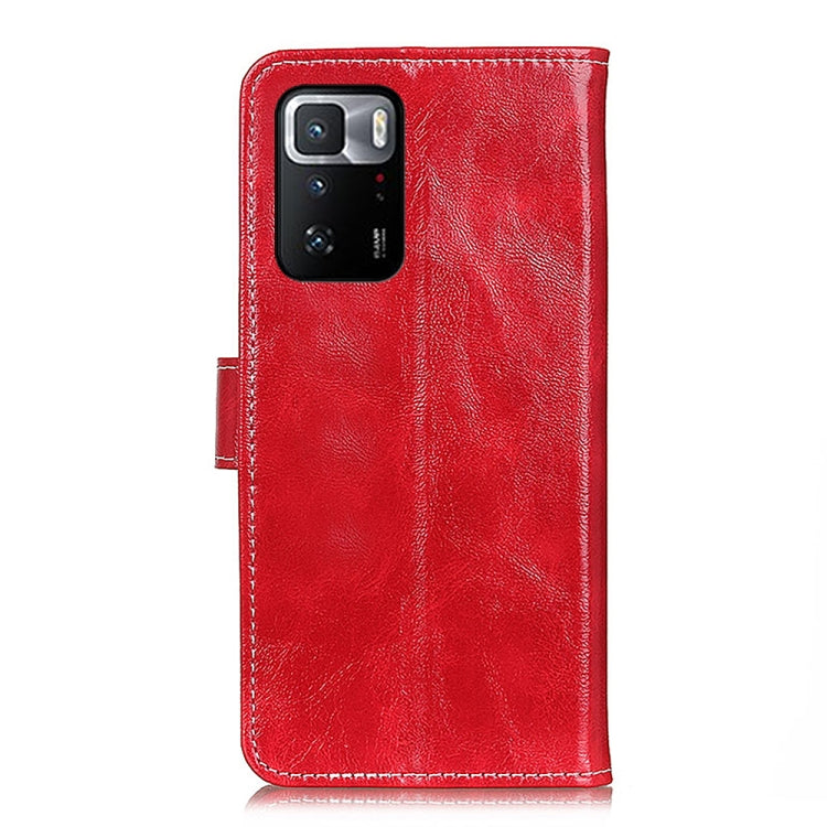For Xiaomi Poco X3 GT Retro Crazy Horse Texture Horizontal Flip Leather Case with Holder & Card Slots & Photo Frame & Wallet