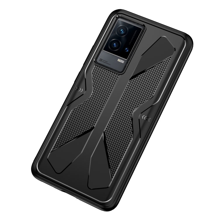 For vivo iQOO 8 Pro Butterfly Shadow Shockproof Rubber TPU Protective Case