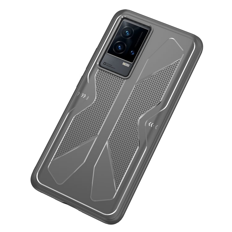 For vivo iQOO 8 Pro Butterfly Shadow Shockproof Rubber TPU Protective Case