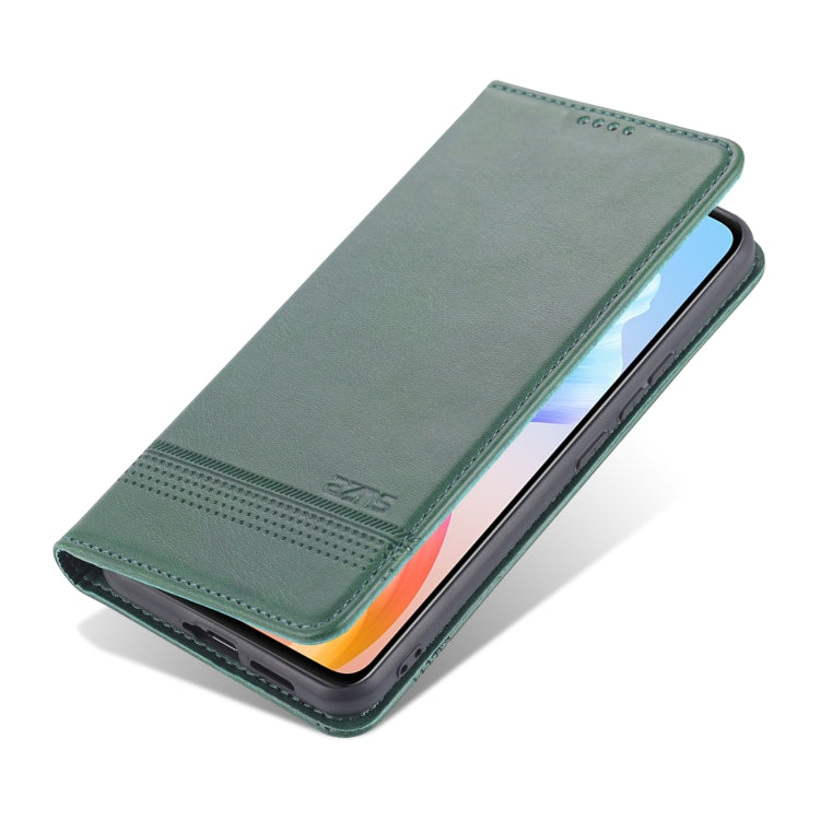 For vivo S10 AZNS Magnetic Calf Texture Horizontal Flip Leather Case with Card Slots & Holder & Wallet