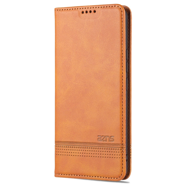 For vivo S10 AZNS Magnetic Calf Texture Horizontal Flip Leather Case with Card Slots & Holder & Wallet