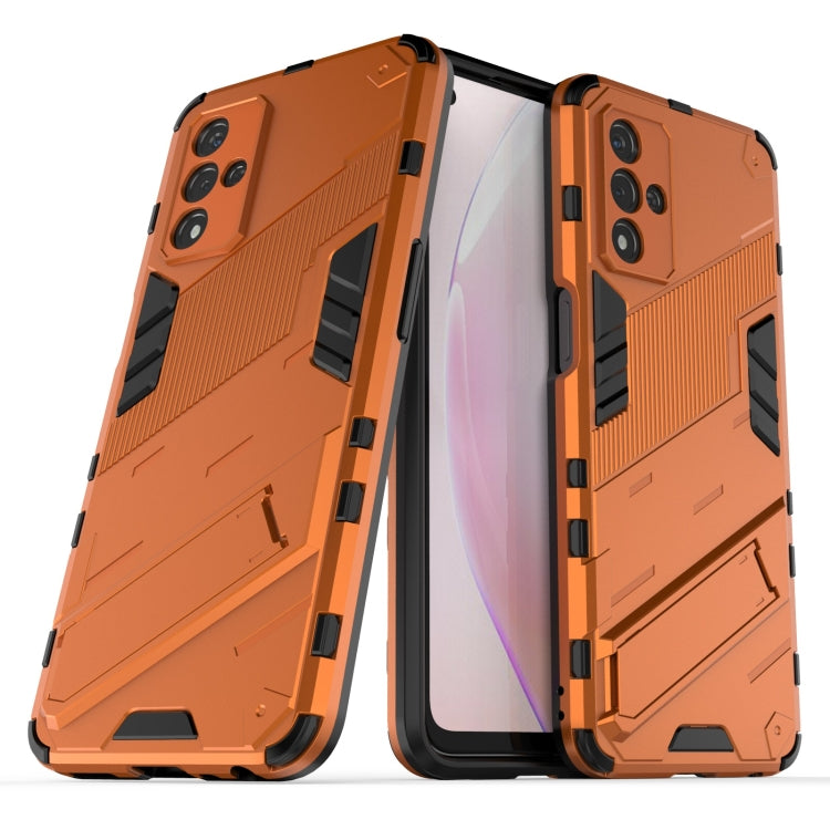 For OPPO A93s 5G Punk Armor 2 in 1 PC + TPU Shockproof Case with Invisible Holder
