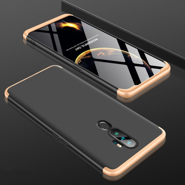 For OPPO A5 2020 / A11X GKK Three Stage Splicing Full Coverage PC Protective Case