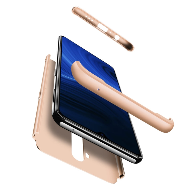 For Oppo Realme X2 Pro GKK Three Stage Splicing Full Coverage PC Protective Case