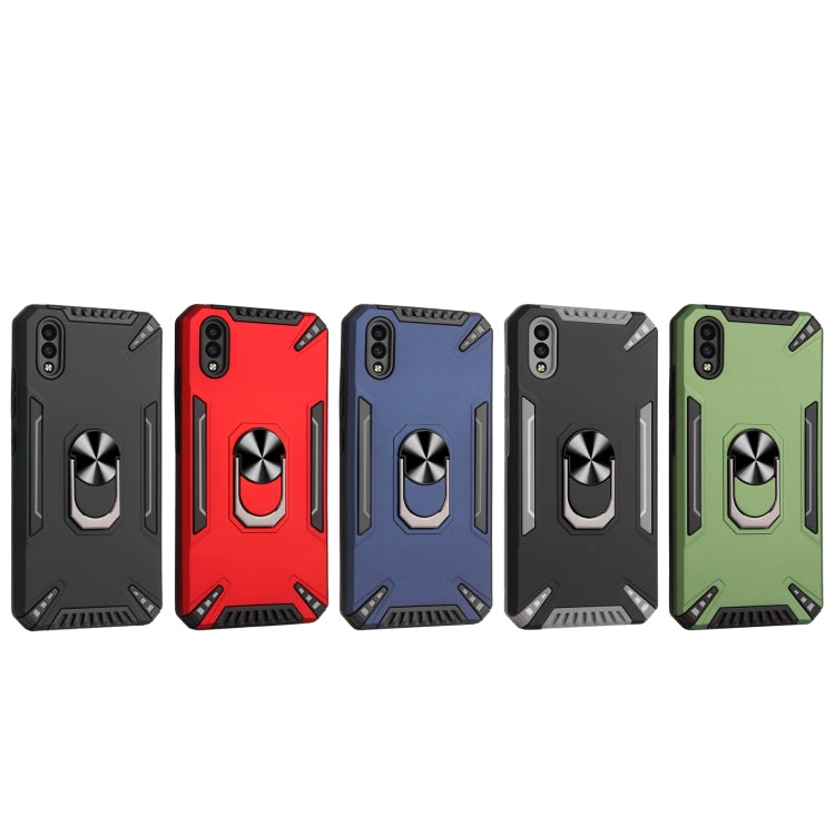 For vivo Y93 PC + TPU Protective Case with 360 Degrees Rotatable Ring Holder