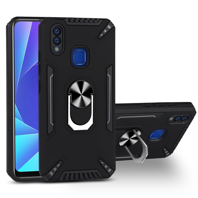 For vivo Y95 / U1 PC + TPU Protective Case with 360 Degrees Rotatable Ring Holder