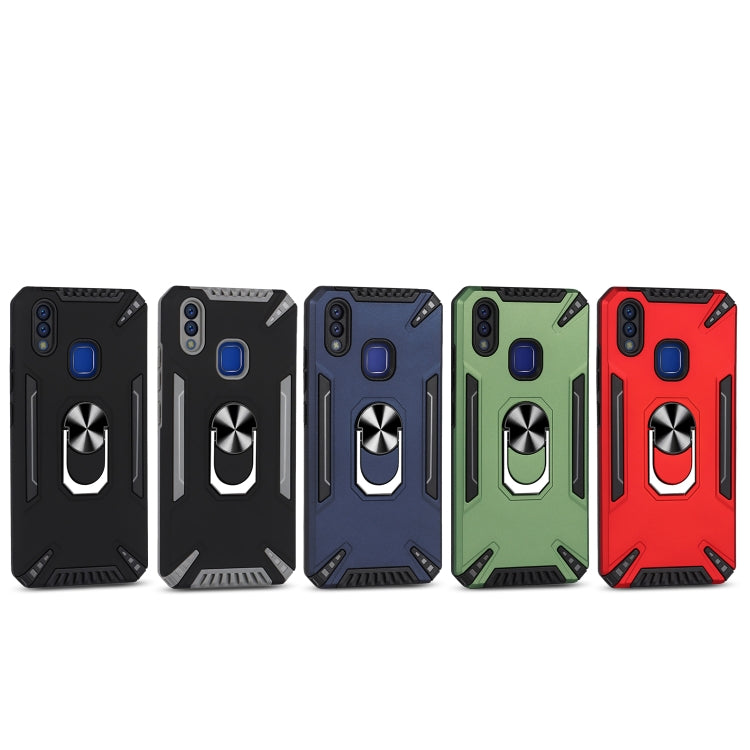 For vivo Y95 / U1 PC + TPU Protective Case with 360 Degrees Rotatable Ring Holder