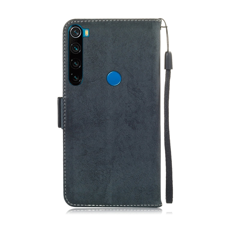 For Xiaomi Redmi Note 8 Retro Horizontal Flip PU Leather Case with Card Slots & Holder
