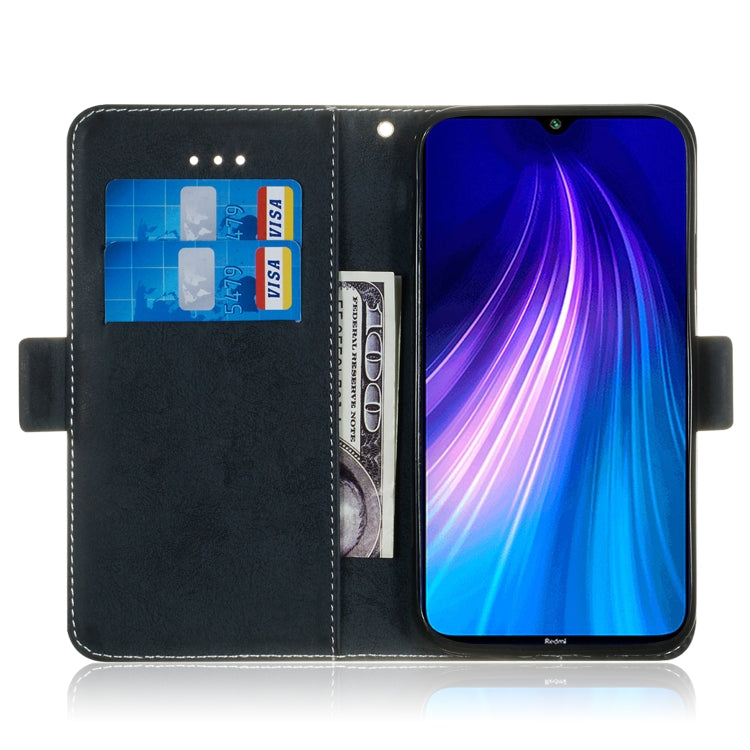 For Xiaomi Redmi Note 8 Retro Horizontal Flip PU Leather Case with Card Slots & Holder