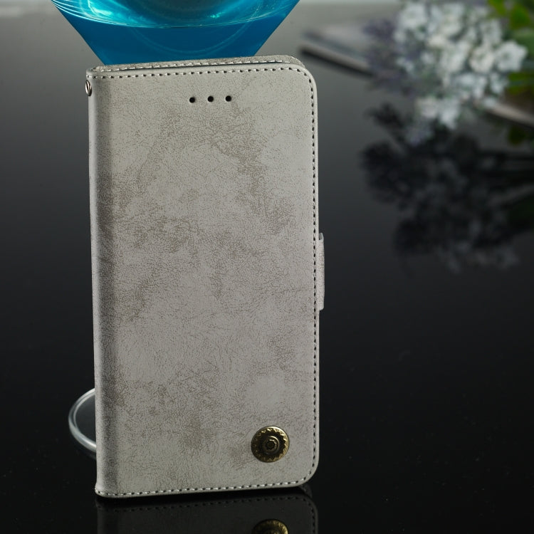 For Xiaomi Redmi Note 8 Retro Horizontal Flip PU Leather Case with Card Slots & Holder