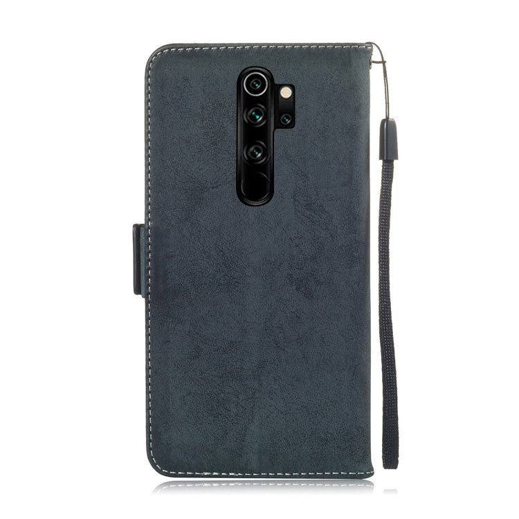 For Xiaomi Redmi Note 8 Pro Retro Horizontal Flip PU Leather Case with Card Slots & Holder