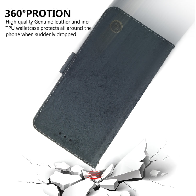 For Xiaomi Redmi Note 8 Pro Retro Horizontal Flip PU Leather Case with Card Slots & Holder