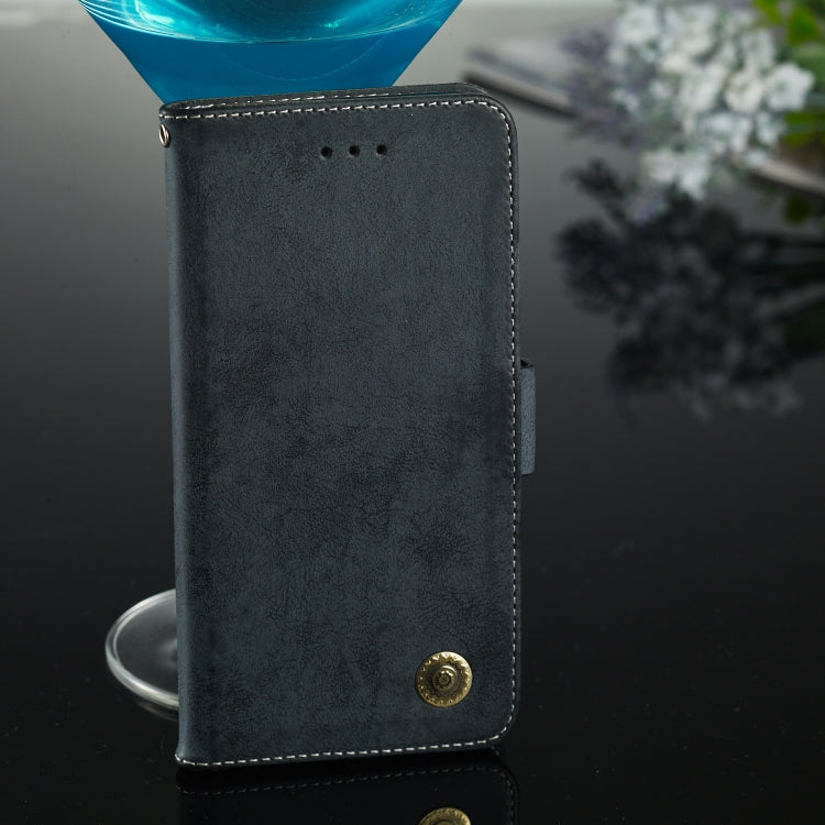 For Xiaomi Redmi Note 8 Pro Retro Horizontal Flip PU Leather Case with Card Slots & Holder